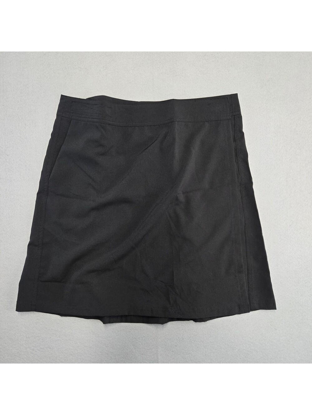RipSkirt Hawaii 201P Wrap Skirt Womens M Black Polyester Spandex NWT Pockets